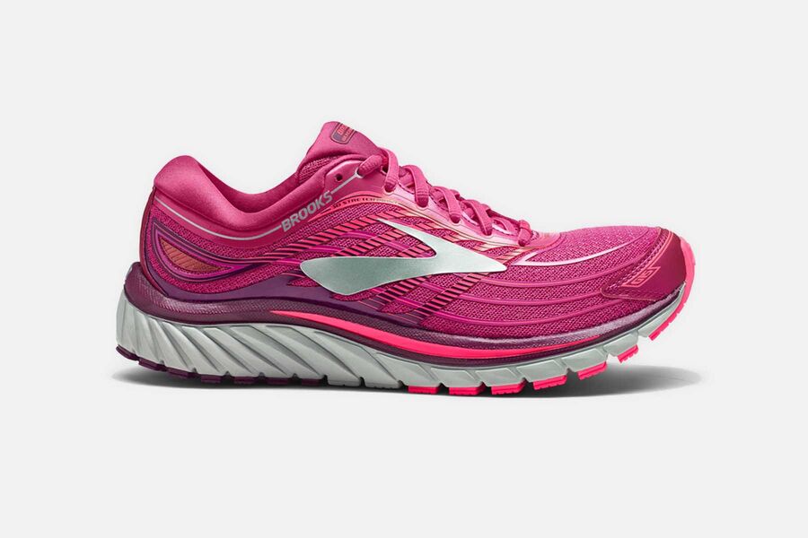 Brooks Glycerin 15 Womens UK - Road Running Shoes - Rose 304-AGQOKT